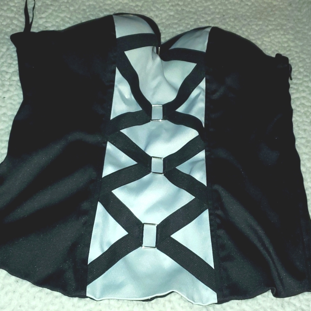 Corset style top